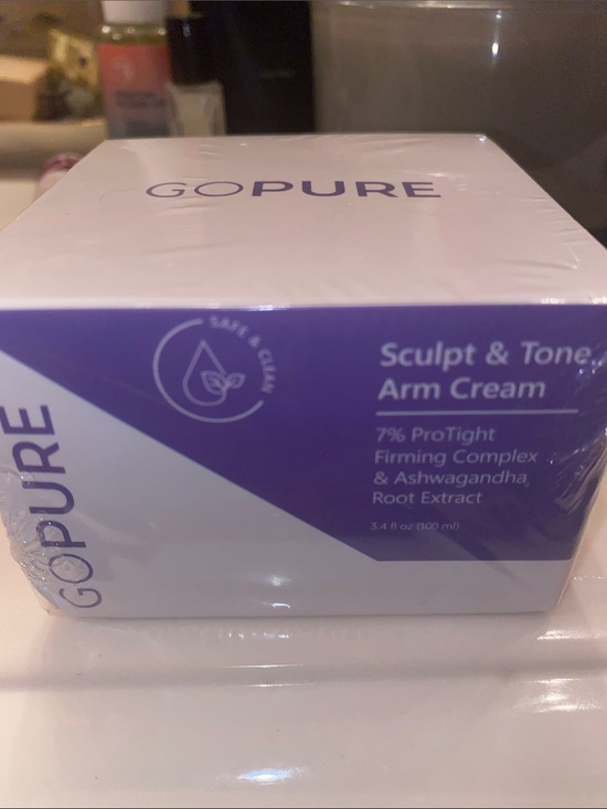 Go Pure Other - GOPURE Sculpt & Tone Arm Cream - Purple & White Packaging